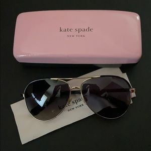 Kate Spade Polarized aviator sunglasses
